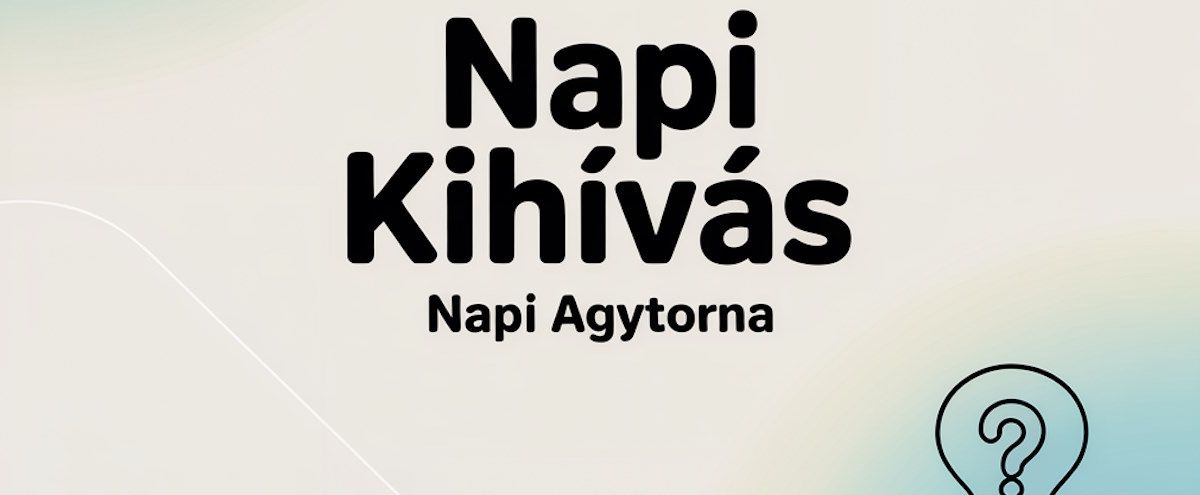 Napi agytorna kvíz