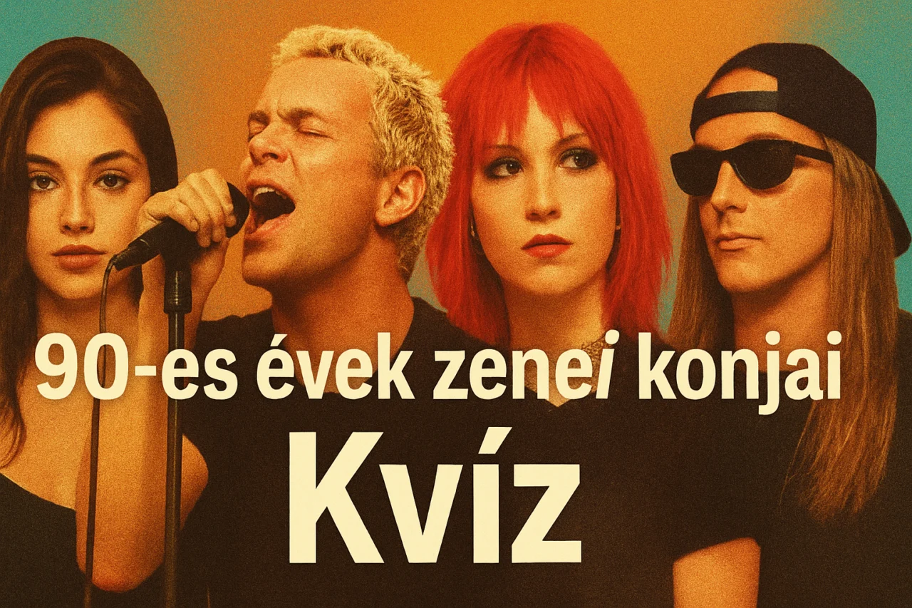 90-es évek zenei ikonjai kvíz